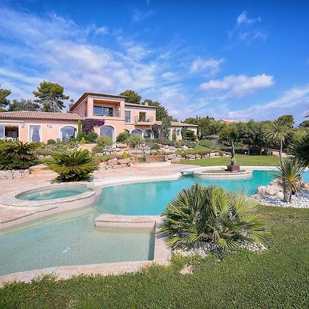 "Au Havre De Paix" 5 Etoiles Prestige Jacuzzi, Hammam, Sauna, Piscine Chauffee Mougins Cannes Grasse Exteriör bild