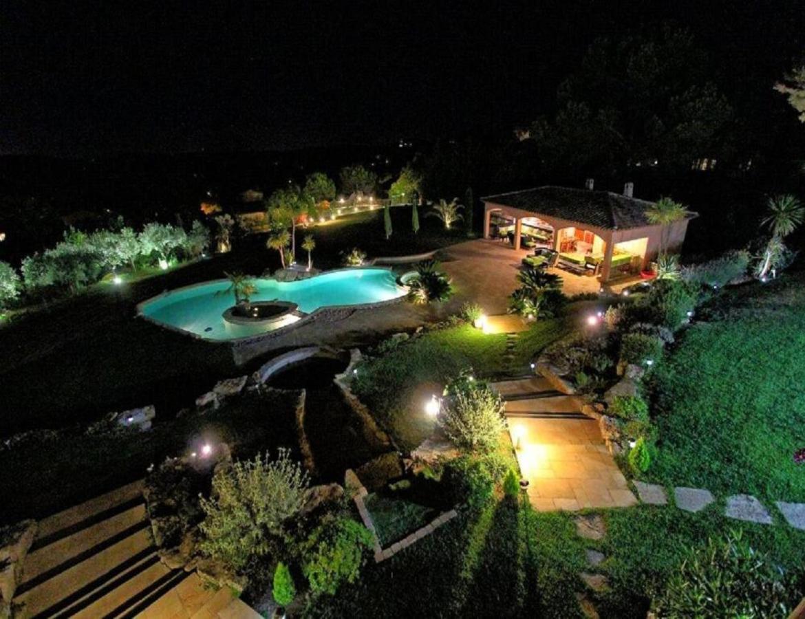 "Au Havre De Paix" 5 Etoiles Prestige Jacuzzi, Hammam, Sauna, Piscine Chauffee Mougins Cannes Grasse Exteriör bild