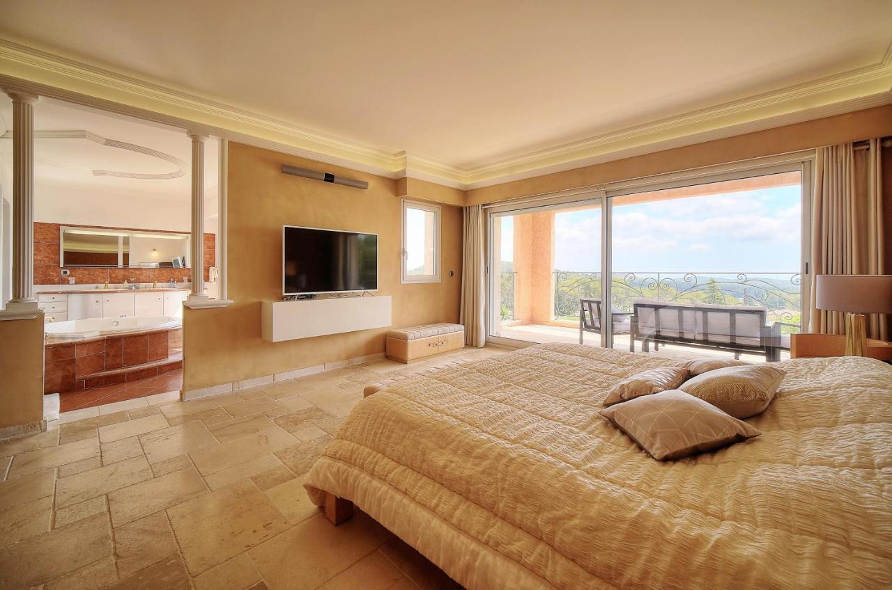 "Au Havre De Paix" 5 Etoiles Prestige Jacuzzi, Hammam, Sauna, Piscine Chauffee Mougins Cannes Grasse Exteriör bild