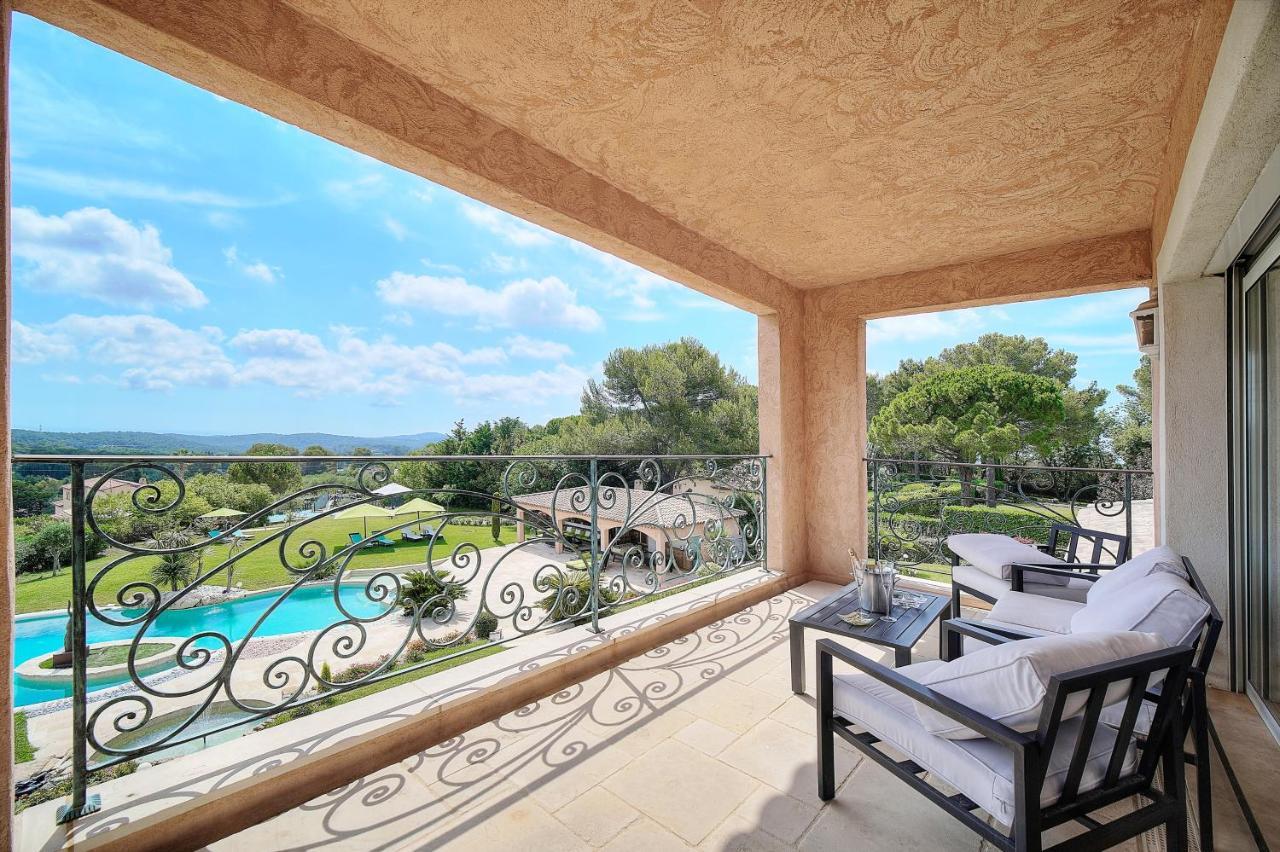"Au Havre De Paix" 5 Etoiles Prestige Jacuzzi, Hammam, Sauna, Piscine Chauffee Mougins Cannes Grasse Exteriör bild