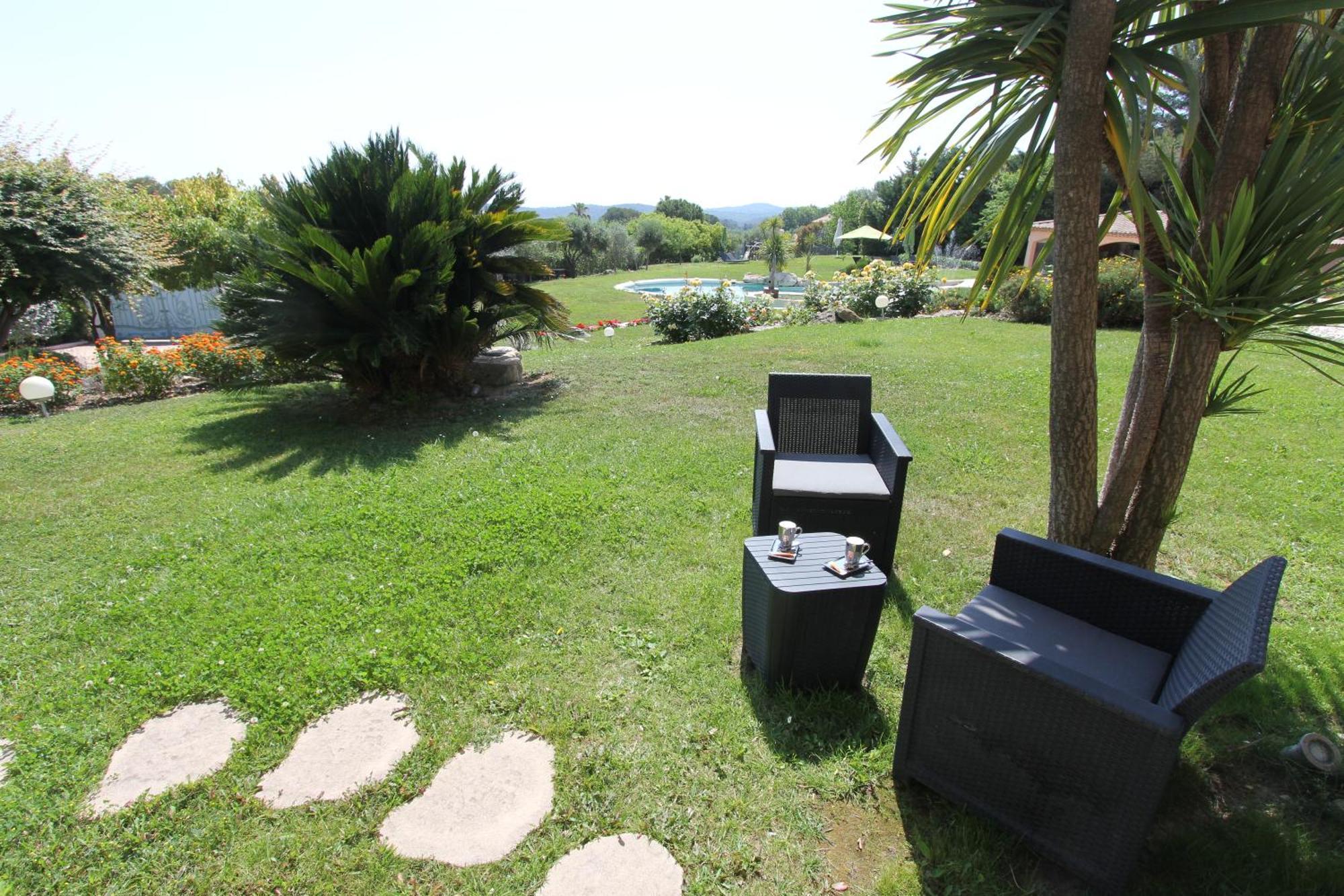 "Au Havre De Paix" 5 Etoiles Prestige Jacuzzi, Hammam, Sauna, Piscine Chauffee Mougins Cannes Grasse Exteriör bild