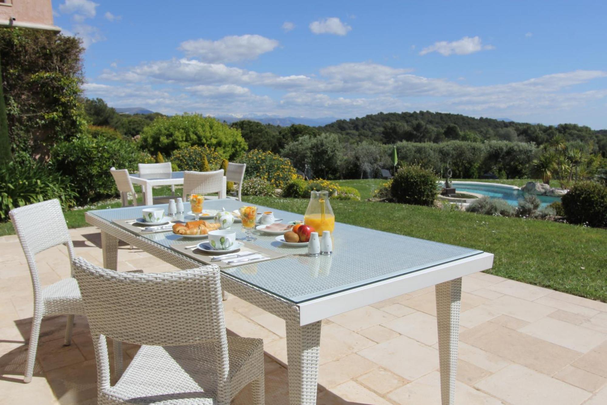 "Au Havre De Paix" 5 Etoiles Prestige Jacuzzi, Hammam, Sauna, Piscine Chauffee Mougins Cannes Grasse Exteriör bild